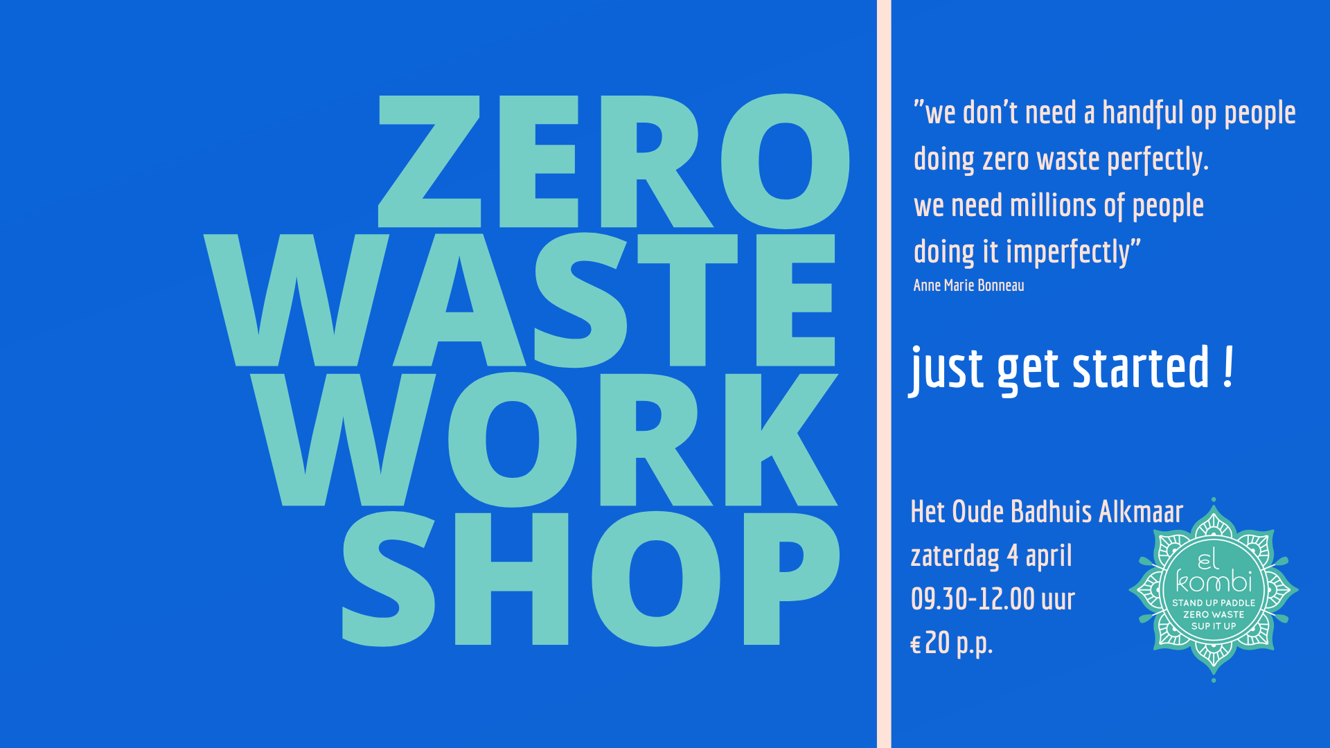 workshop zero waste zerowaste