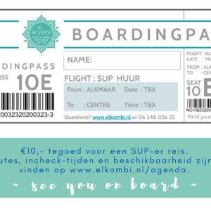 Boardingpass €10