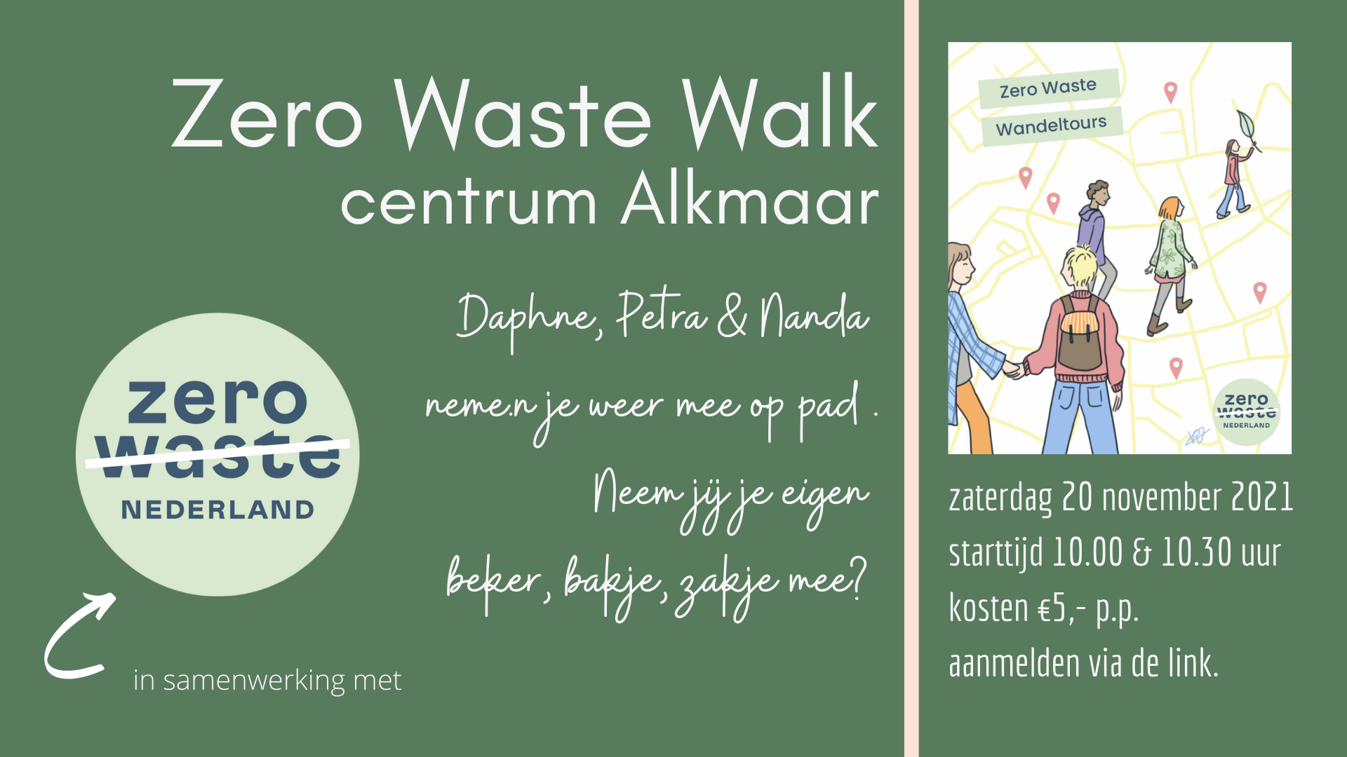 211120 El Kombi Zero Waste Walk Alkmaar