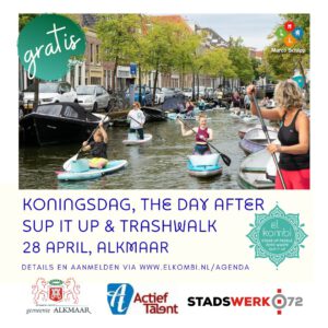 20230428 sup it up Koningsdag Alkmaar stand up paddle IG
