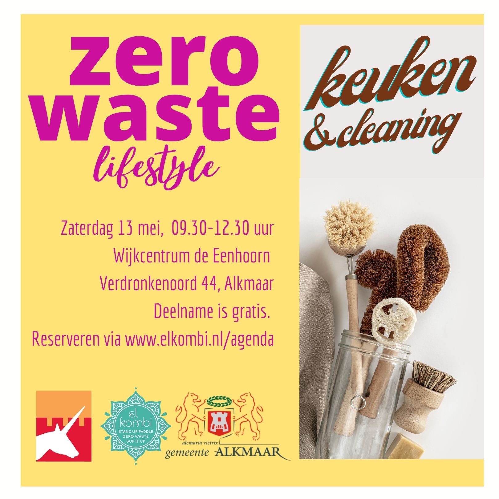 Zero Waste Lifestyle Alkmaar 20230513 DIY Keuken en Cleaning IG
