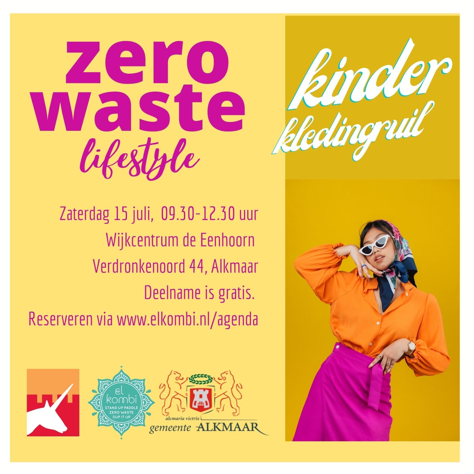 Zero Waste Lifestyle Alkmaar 20230715 kinderkledingruil IG
