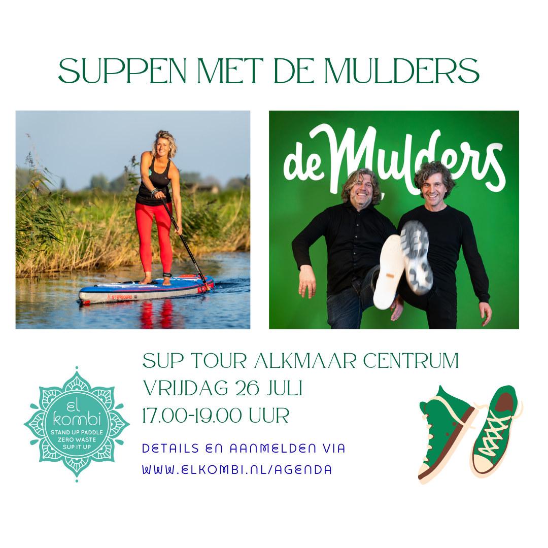 Sup Tour Alkmaar De Mulders Lopen op Water