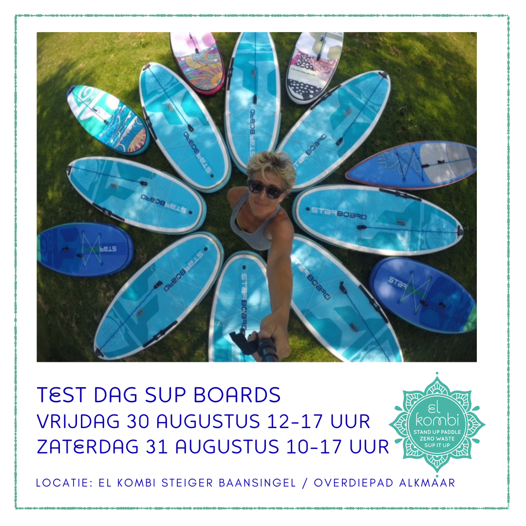 2024 testdag sup boards Alkmaar Centrum El Kombi Sup