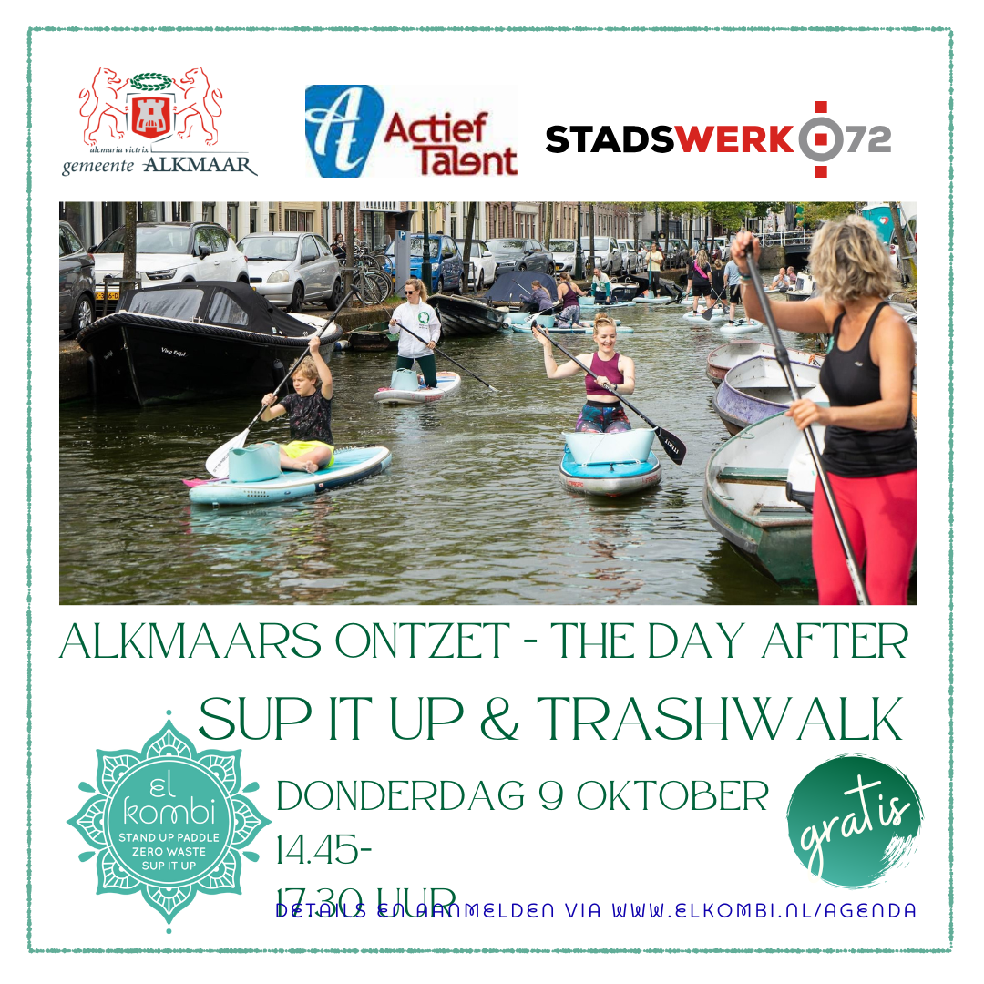 2025 Alkmaars ontzet sup it up & trashwalk