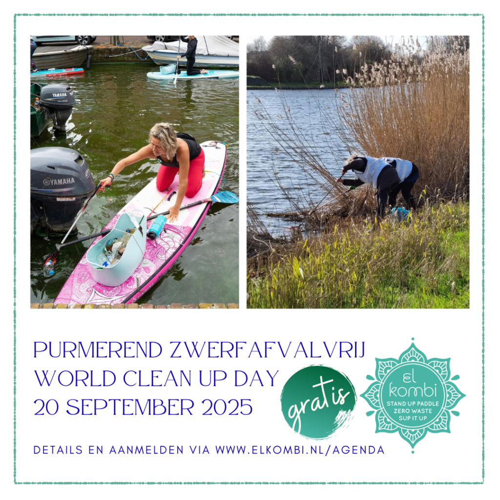 20250920 World Clean Up day Purmerend El Kombi Sup Clean Up
