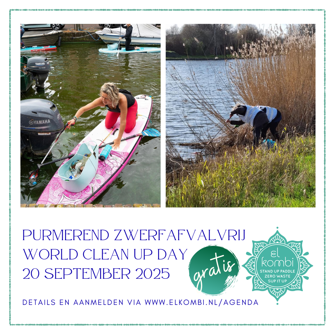 20250920 World Clean Up day Purmerend El Kombi Sup Clean Up