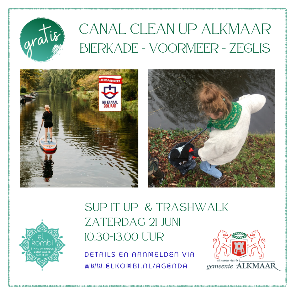 20250621 Canal Clean Up Alkmaar El Kombi Sup Nanda