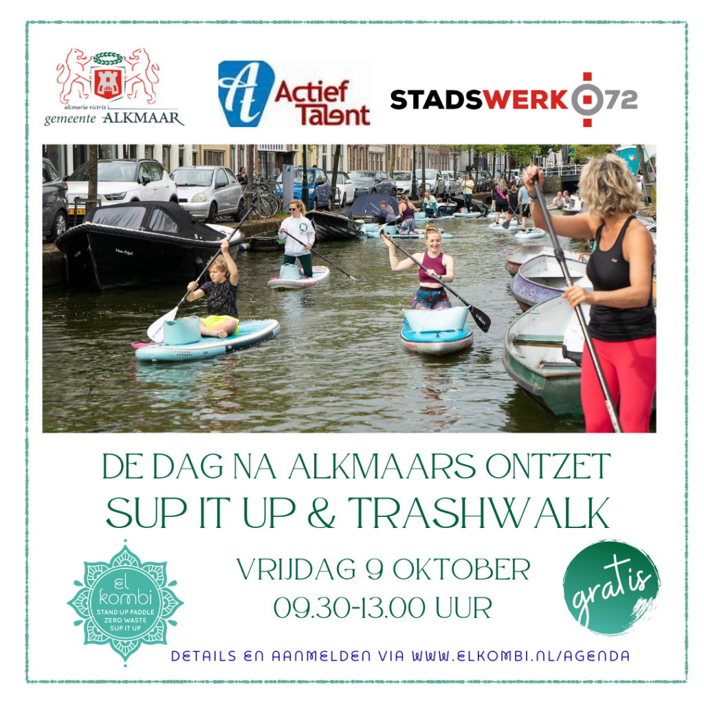 2026 Alkmaars Ontzet Clean Up El Kombi SUp Alkmaar