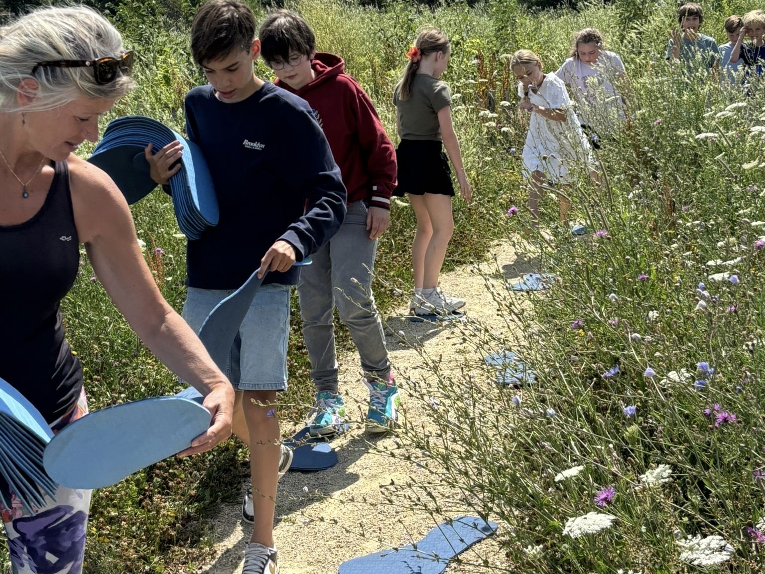 Aardespel Verborgen Impact Voetafdruk Meten