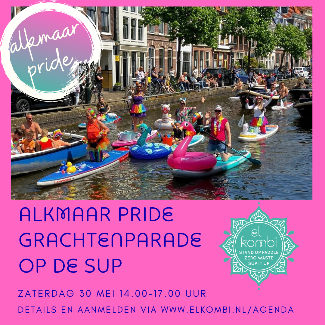 2026 Pride grachtenparade Alkmaar Sup